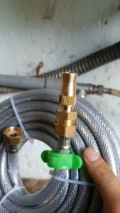 Béc Phun Nước Đầu Phun Nước Điều Chỉnh Tia Nước Vòi Phun Kết Nối Ren 21 Và Đuôi Chuột Nối Ống Rửa Xe Phun Tưới Làm Mát