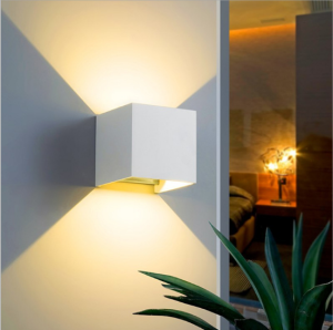 Đèn Tường Hình Khối Thông Minh Có Thể Điều Chỉnh Độ Sáng Đồng Bộ Hóa Âm Nhạc Với Alexa & Google Assistant Hơn 16 Triệu Tùy Chọn Màu Sắc Có Thể Điều Chỉnh Góc Lên Xuống Cho Phòng Bếp Phòng Ăn Phòng Ngủ