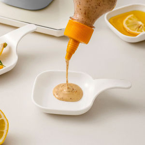 6pcs Sauce Dish Flavored Plate Set Flavor Dish Serving Tray Mini Dipping Bowls Hot Pot Seasoning Dipping Plate