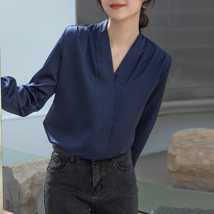 puella | Elegant French Style Satin Shirt