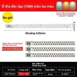 NVC | Đèn LED Dải Từ Ba Màu
