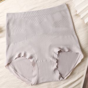 High Waist High Elasticity Womens Underwear Shapewear Butt Lifting Big Size Comfortable plus Size Triangle Panties