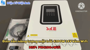 Biến tần năng lượng mặt trời 4200W 24V kèm Wifi - PH4200+Wifi