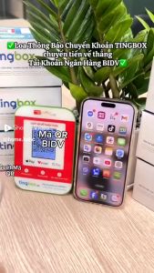 Loa đọc thông báo chuyển khoản TingBox - Tiền về trực tiếp chủ tài khoản BIDV MB OCB Vietcombank ACB VietABank VPbank VietinBank Sacombank VIB - Mua 1 lần sở hữu trọn đời - Free mọi loại phí