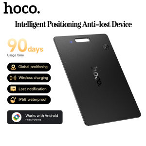【For Android】HOCO E97A Card Type Smart Tag Intelligent Positioning Anti-lost Device Google Find My Device Network GPS Positioning Tracker Lost Reminder Card Style Anti-Lost Locator