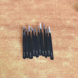 pinset tweezer stenlis alat serbaguna isi 1/3/4/6 pcs /set pinset murah