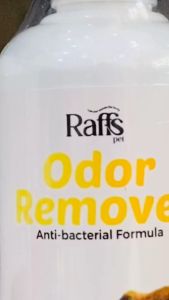Raffs Pet Odor Remover Spray 250ml Penghilang Bau Kandang Tempat Makan Anjing Kucing