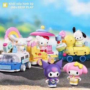 Keeppley | Kitty & Coo-romi Model Figure