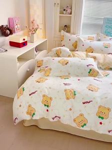 DEBEIJIE | Disposable Sterilized Dustproof Travel Double Bed 4-Piece Set