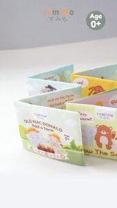 SUMIMO Softbook Newborn / Soft Book Buku Edukasi Kain Halus Bayi Anak