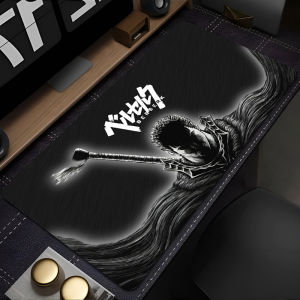 Bandai | 90x40cm Mouse Pad Computer B-BERSERK Smooth Flexible Rubber Gamer PC Computer Keyboard Pad Kawaii Locking Edge E-sports Mosuepad