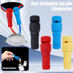 Anglebabylife 10 cái thiết bị đầu cuối phân phối đầu nối dây điện không tước Đầu nối cáp đầu cuối dây uốn không thấm nước cung cấp điện tại nhà