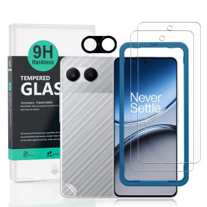 Ibywind For OnePlus Nord 4 5G Screen Protetor with 2 Pcs Tempered Glass1 Pc Camera Lens Protector1 Pc Backing Carbon Fiber Film [Fingerprint ReaderEasy to install] No Ratings