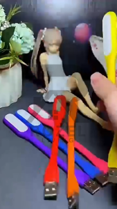 ROZEL Lampu LED Usb Portable Lampu Sikat Gigi Lampu Belajar Laptop Adaptor Powerbank Flexible Stik Lamp Lampu Tidur