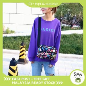 DROPASSIST 1140 Women Korean Style Nylon Sling Handbag Shoulder Messenger Bag Wanita Beg Tangan Murah