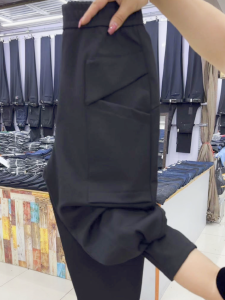 Harem Pants Womens Spring & Fall New Arrival Loose High Waist Ankle Banded Slacks Easiest for Match Slim Looking Martin Pants Boot Pants Baggy Pants