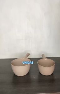UNIDAS MOCHA WATER DIPPER Thick Plastic Water Ladle Long Handle Bathing Bailer Water Scoop Dipper for Kitchen