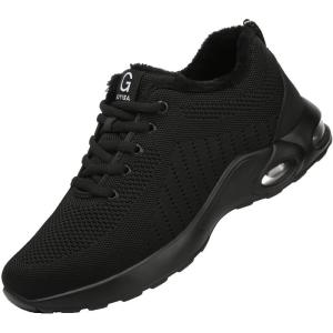 GUYISA | Steel Toe Safety Work Shoes Breathable