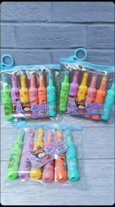 6 Pcs Stabilo Mini Kemasan Botol / Highlighter Stabilo 6 Warna