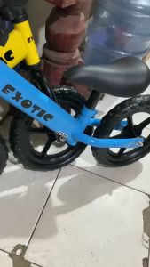 EXOTIC Push Bike Balancing Bike New Model Balance Bike Sepeda Keseimbangan Anak ET-2004 Steel