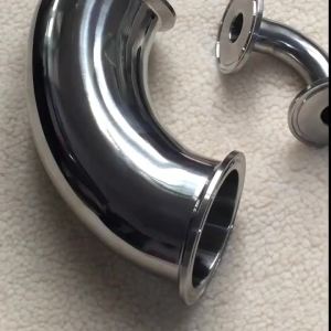 1pc  3/4" 1/2" 3/8" 1/4" 1" 11/4" (19-102mm) Pipe OD Sanitary 304ss Sanitary Stainless  Tri Clamp 90 Degree Elbow Pipe Fitting