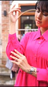 zafia id DITA TOP KEMEJA WANITA RAYON LENGAN PANJANG ATASAN WANITA TERBARU DEWASA JUMBO