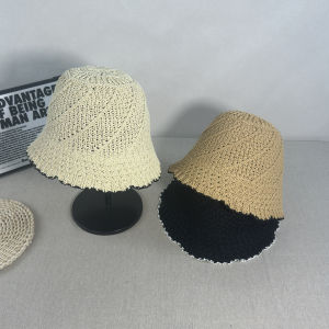 Mũ Đi Biển Phong Cách Nhật Bản Mùa Hè Chống Nắng Che Chắn Ngoài Trời Giải Trí Đi Biển Thường Ngày Mũ Trùm Đầu Màu Tương Phản Cho Nữ