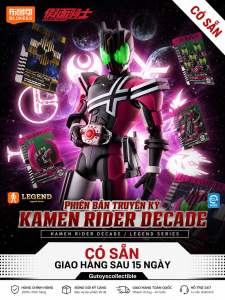 ( Hàng sẵn order )BLOKEES Legend Series – Kamen Rider Decade (Đế Kỵ) | Mô Hình Lắp Ráp Sưu Tầm Chính Hãng