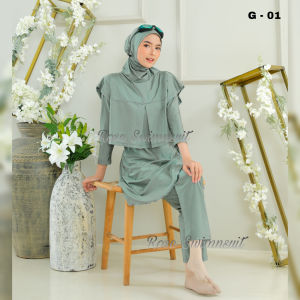 Baju Renang Wanita Muslimah / Baju Renang Wanita Dewasa / Baju Renang Muslimah Syari / Baju Renang Syari / Baju Renang Syari Dewasa