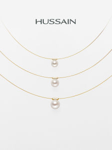 HUSSAIN | Dây Chuyền Mặt Dây Phao Trân Châu Nước Ngọt