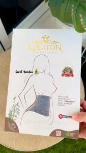 Korset Pelangsing Stagen Pasca Operasi Korset Habis Melahirkan Nano Bamboo Keraton Korset Nano Bamboo Korset Postpartum Antibakteri Aman Untuk Ibu Pasca Melahirkan Caesar / Normal KERATON Bukan MAMAWAY