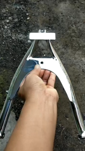 Standar/Jagang Tengah MEGAPRO New/PRIMUS Ori Sudah Crom