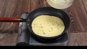 GOLIFE 24CM Kitchen Iron Frying Pan Non-Stick Diamond Pan Cooker Wok Korean Style Pan For Gas Stove General