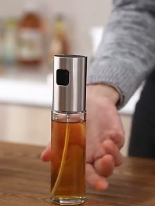 Glass Olive Oil Sprayer Bottle Spray Vinegar Oil Soy Sauce Condiment Jar Dispenser Kitchen Cooking Tool