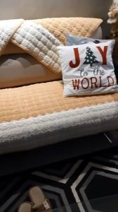 【Shipped From Philippines】Simple Modern Living Room Non Slip Sofa Cushion Cloth Art Four Seasons Universal All Inclusive Universal Sofa Cover