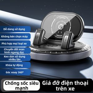 FLAME LIGHT | Giá Đỡ Ô Tô Chống Rung Có Khóa Tự Động