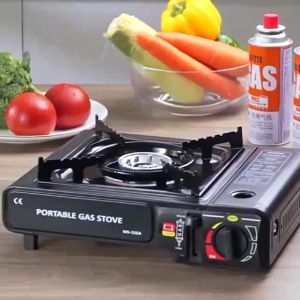 Kompor Gas Portable 2in1 Alat Masak SNI 1 Tungku Anti Karat Untuk Camping Multifungsi