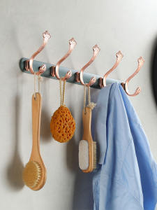 Clothes Hook Accessible Luxury Wall-Mounted Wall Hanging Clothes Rack Wall Entrance Entrance European Style Classy Clothes Fitting Room Hook