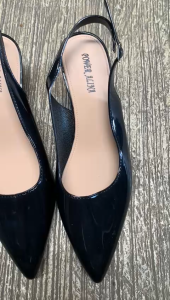 Sepatu Wanita Terbaru/ Sepatu Jelly Import/Sepatu Kerja Karet /Sepatu Tali Hak Tahu Alina 308