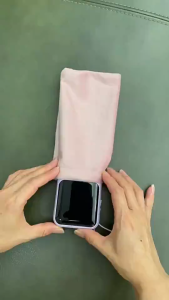 ส่งจากไทย🚀กระเป๋าผ้า พกพาพาวเวอร์แบงค์ชาร์จ สายข้อมูล ที่เก็บหูฟังบุใยนุ่มกันรอยขีดข่วน ป้องกันเลนส์กล้องพกพาสะดวก