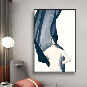 ภาพตกแต่งห้องรับรองสไตล์โมเดิร์น สไตล์เรียบง่าย ภาพหญิงงาม ภาพตกแต่งกำแพงโซฟา ภาพวาดในร่ม ภาพวาดในร่มแบบมีกรอบ ภาพวาดในร่มแบบไม่มีกรอบ