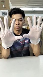 DISPOSABLE TPE GLOVES MEDIUM AND LARGE (TRANSPARENT) 100 pcs. ONE BOX - SECUREGLOVES