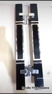 Set Handle Pintu Rumah Minimalis & Body Kunci Pelor Gagang Tarikan: Handle Pintu Motif Terbaru 60 cm