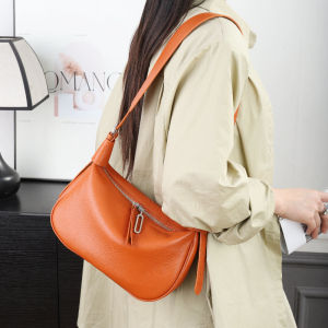 SHUCAI | Genuine Leather Womens Shoulder Crossbody Bags Luxury Deisgner Brand Ladeis Fashion Underarm Bag for Woman 2026 Tote Bag Purse