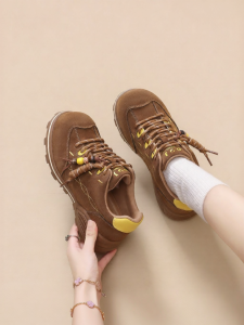 Josiny | Thick Bottomed Heeled Casual Shoes Fleece Lined