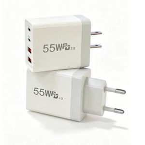 EU/AU/UK/US Plug USB Charger Type C Fast Charge Mobile Phone Adapter For iPhone Xiaomi Huawei Quick Charger Wall Charger 4 Ports