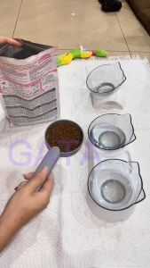 GATA Pet Food Feeding scoop with clip cat feeder skup makanan 宠物粮勺