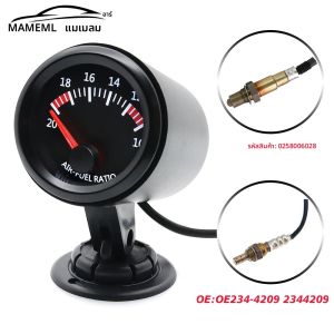 52 มม.Air การใช้ Ratio Digital AFR จอแสดงผล arrowband O2 เซนเซอร์ออกซิเจน 0258006028 รถอุปกรณ์เสริม LED Back Light สําหรับ 12V รถ