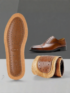 FASHEHAN | Ultra Soft Long Standing Comfort Thin Soft Bottom Anti-Odor Breathable Mens Leather Shoe Insoles
