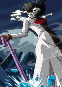 Bandai | One Piece Brook Anime Tranh Sơn Dầu Theo Số Lượng Trang Trí Tường Hiện Đại Cho Phòng Khách Phòng Ngủ Không Cần Khung Ảnh Món Quà Hoàn Hảo